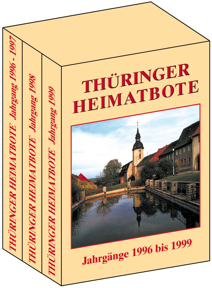 Thüringer Heimatbote Jahrgänge 1996 bis 1999