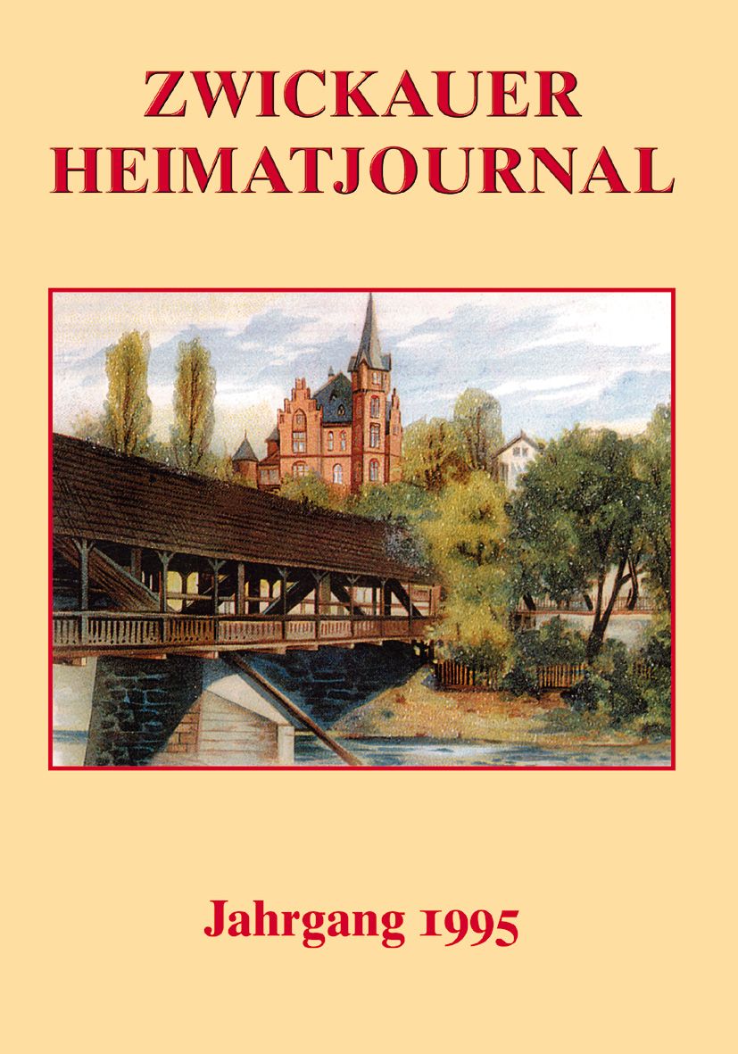 Zwickauer Heimatjournal Jahrgang 1995 - zum Schließen ins Bild klicken